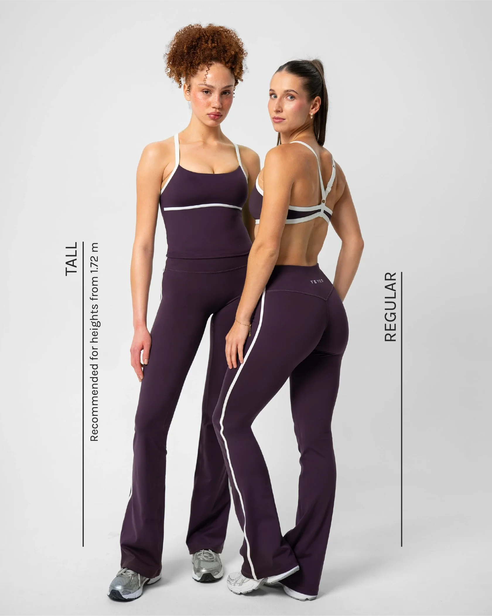 Soft Flared Leggings Tall "Off White"
